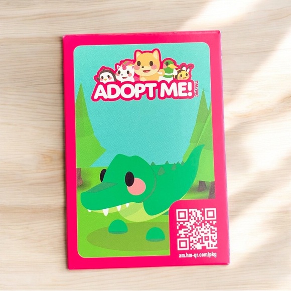 2/$20 NEW IN BOX McDonald's Happy Meal Adopt Me Uplift Games Crocodile Pet - Picture 3 of 4